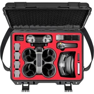 STARTRC Avata 2 Case Waterproof Hard Carry DJI Avata 2 FPV Combo Black